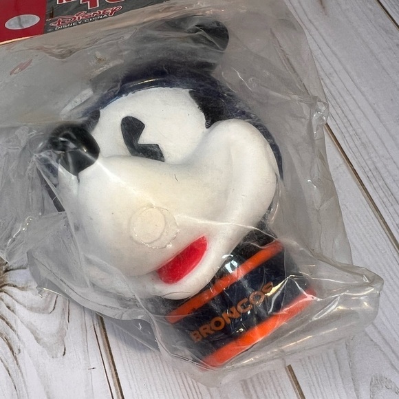 NWT NFL Denver Broncos Mickey Mouse Topper - Picture 3 of 9